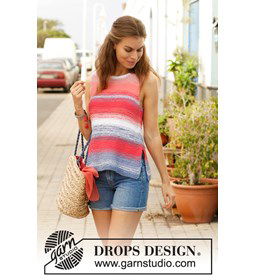 Top gemaakt van Drops Safran