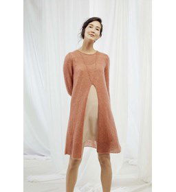 Tuniek gemaakt van Lang Yarns Mohair Luxe