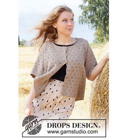 Damesvest gemaakt van knopen