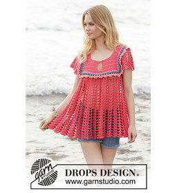 tuniek gemaakt van Drops Safran