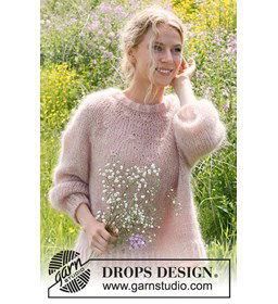 Damestrui Misty Rose  gemaakt van Drops Kid Silk