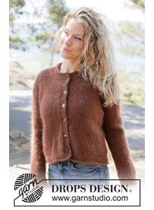 Damesvest Autumn Nutmeg Cardigan
