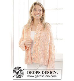 Damesvest met split gemaakt van Handwerk accesoires