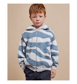 Jongensvest gemaakt van Rits deelbaar