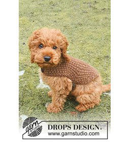 Hondencape gemaakt van knopen