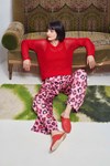 Breipatroon Damestrui in netpatroon Girl Boss