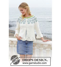 Vest gemaakt van Drops Cotton Merino