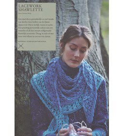 Sjaal gemaakt van Scheepjes Alpaca Rhythm