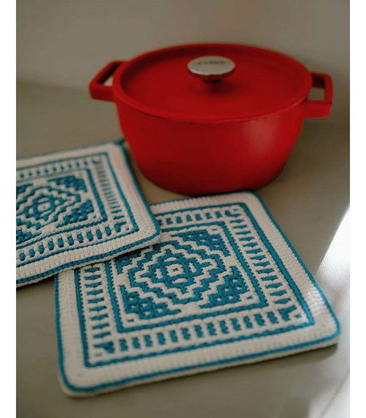 Haakpatroon Paragon pannenlappen