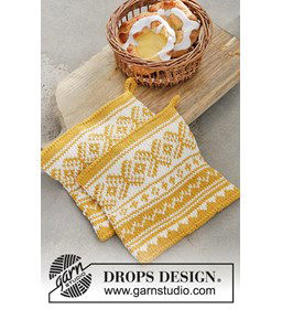 Pannenlappen gemaakt van Drops Paris