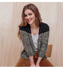 Dames vest gemaakt van Breinaalden