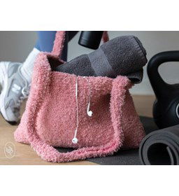 Donzige tas met schouderbanden gemaakt van Durable Cosy Fine