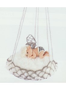 Baby elfje 25 cm in hangmand