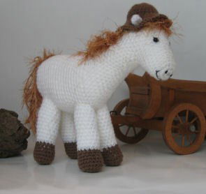 Haakpatroon Paard met hoed
