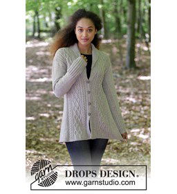 Vest gemaakt van DROPS Flora