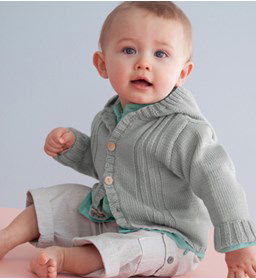 Vest gemaakt van Phildar Phil Super Baby