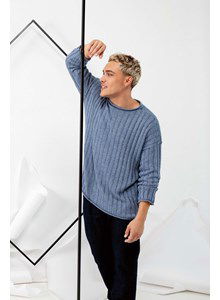 Herentrui met verticale lijnen