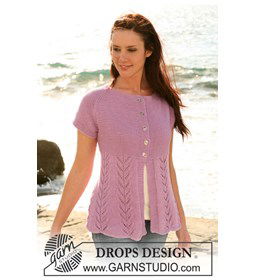 Raglanvestje gemaakt van Drops Muskat