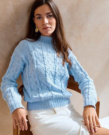 Luxe damestrui met opstaande halsboord