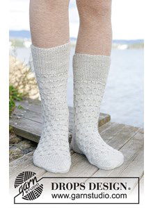 Sokken met honingraatpatroon