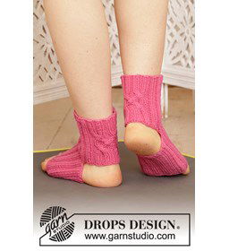 Sokken gemaakt van Drops Merino extra fine