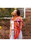 Haakpatroon Sjaal Zinnia Zigzag Scarf van andere kant