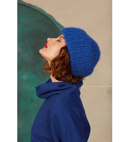 Damesmuts met dubbele rand