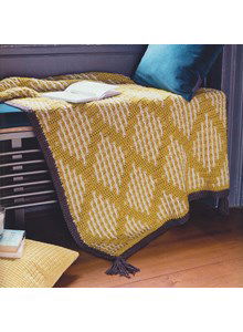 Hommeldeken met kwastjes