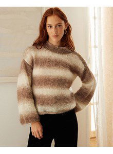 Damestrui met wijde mouw Hourya