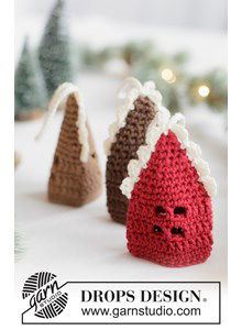 Gehaakt gemberbrood huisje | Sfeervolle kerstdecoratie