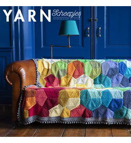 Deken gemaakt van Scheepjes Softfun