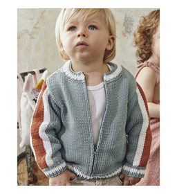 Kindervest gemaakt van Rits deelbaar