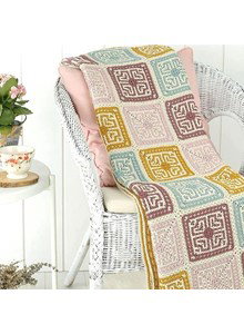 Haakpatroon deken hearts full of grace gemaakt van Scheepjes Softfun