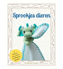 Sjaak de draak gemaakt van Boeken poppen en dieren