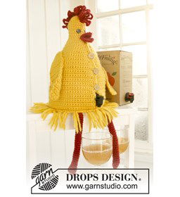 Wijnhoes kip  gemaakt van knopen