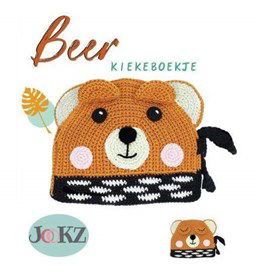 Kiekeboekje beer gemaakt van Scheepjes Catona 25 en 10 gram