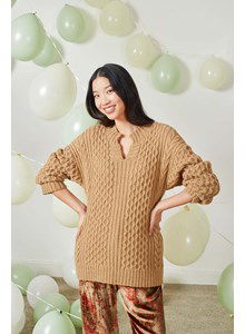 Damestrui met honingraatpatroon