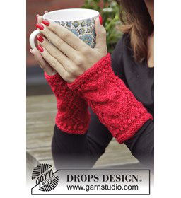 Polswarmers gemaakt van Drops Karisma