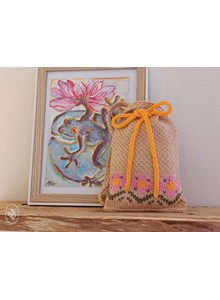 Tasje met bloemenpatroon