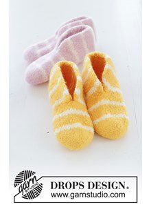 Pastelstrepen Sloffen