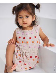 Jurkje met vierkante hals