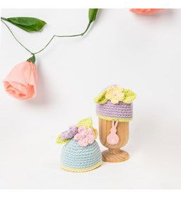 Egg Warmers gemaakt van Rico Ricorumi