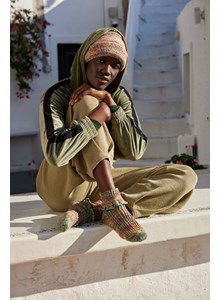 Sokken met gerimpelde rand