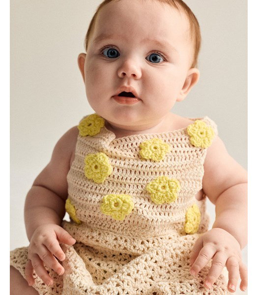 Haakpatroon A-lijn babyjurkje