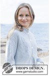 Breipatroon Frozen Waves Cardigan van andere kant