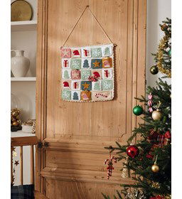 Adventkalender gemaakt van Phildar Phil Coton 3