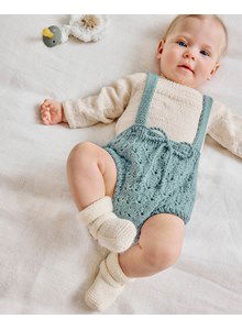 Pofbroekje met schouderbandjes