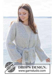 damesvest met ceintuursluiting