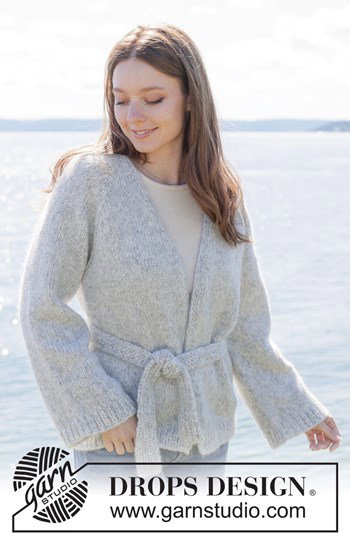 damesvest met ceintuursluiting