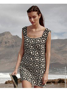 Hemdjurk voor dames in Granny Squares